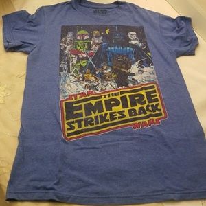 Star Wars Empire Strikes Back Sz Small Tee